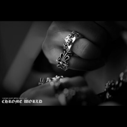 Chrome Hearts Double Floral Ring