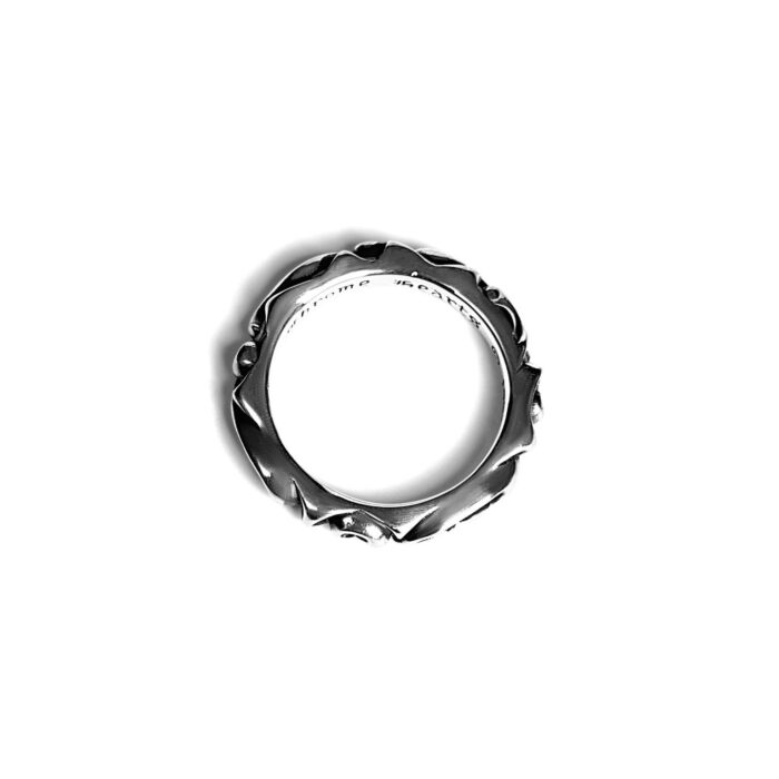 Chrome Hearts Scroll Band Ring