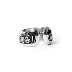Chrome Hearts Scroll Ring – Small Label Ring