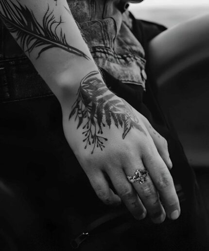Filigree Cross Ring