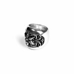 Chrome Hearts Oval Star Ring – Classic