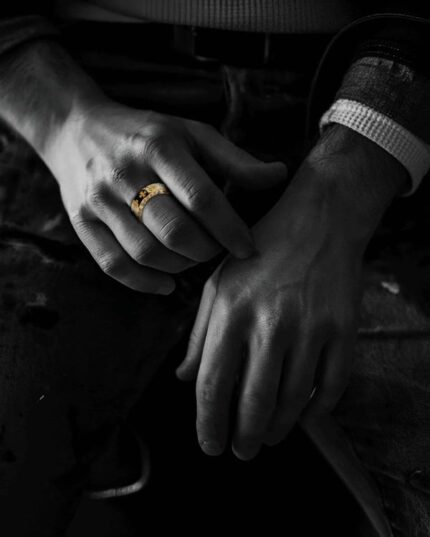 Chrome Hearts Forever Ring Gold – 22K (Made to Order)
