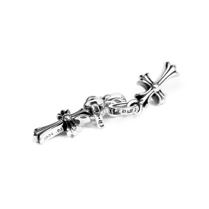 Cross Babyfat Drop Earrings