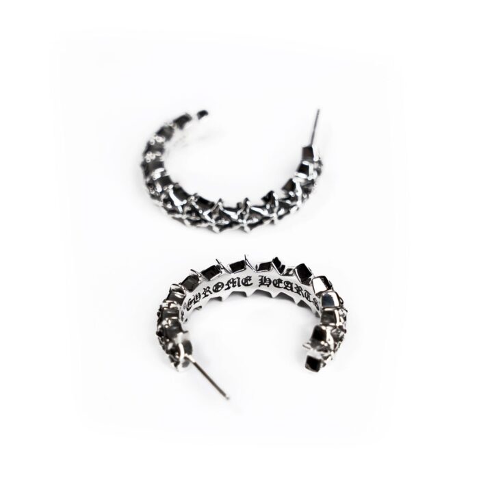 5 Sided Star Hoop Earrings