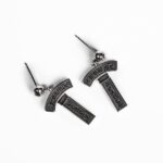 CH Logo Drop Earrings