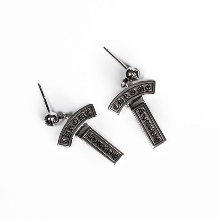 CH Logo Drop Earrings