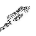 Double ID Fancy Link Bracelet