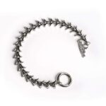Crosstail Bracelet With Logo Tag