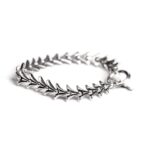 Crosstail Bracelet With Logo Tag
