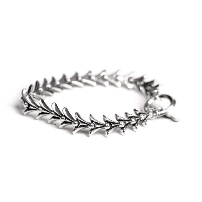 Crosstail Bracelet With Logo Tag