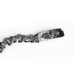Heart Insignia ID Fancy Chain Bracelet