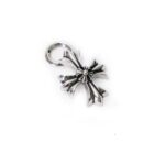 Double Chrome Hearts Plus Charm