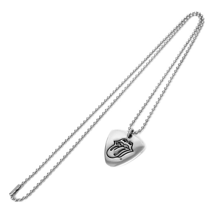 Rolling Stones Guitar Pick Charm