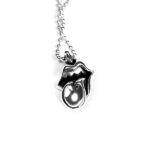 Rolling Stones Lip & Tongue Pendant